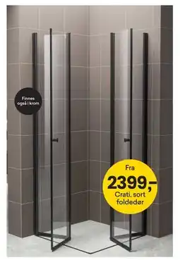 Right Price Tiles Crati, sort foldedør tilbud