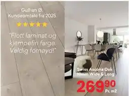 Right Price Tiles Swiss Ascona Oak 10mm Wide & Long. Pr. m2 tilbud