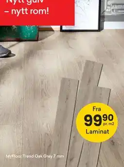 Right Price Tiles MyFloor Trend Oak Grey 7 mm tilbud
