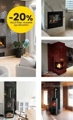 Right Price Tiles 20% ALLE fliser, mosaikk og naturstein tilbud