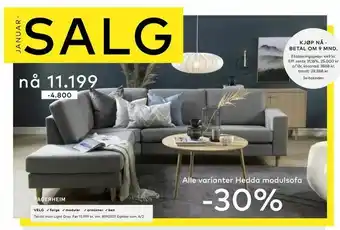 Skeidar Tekstil Inari Light Grey tilbud
