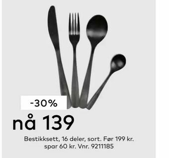 Skeidar Bestikksett tilbud