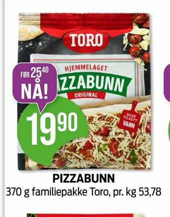Kiwi Pizzabunn tilbud