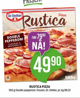 Kiwi Rustica pizza tilbud