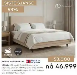 Skeidar ZENON KONTINENTAL tilbud