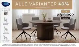 Skeidar Stressless Basil Lav spisestol tilbud