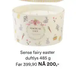 Kid Interiør Sense fairy easter duftlys 485 g tilbud