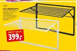 jem & fix KAY TØRKESTATIV tilbud