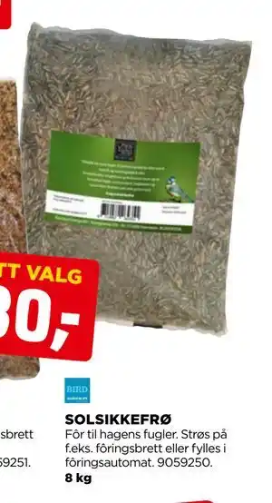 jem & fix SOLSIKKEFRØ tilbud