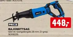 jem & fix BAJONETTSAG tilbud