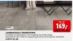 jem & fix LAMINATGULV CROSSTOWN tilbud