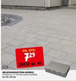 jem & fix BELEGNINGSSTEIN NORDIC tilbud