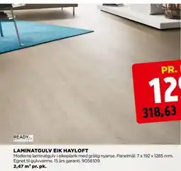 jem & fix LAMINATGULV EIK HAYLOFT tilbud