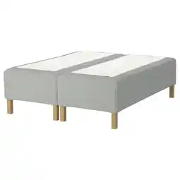 IKEA RishÖjden Rammemadrass, pocketfjærer, 7 soner, inkludert bein fast/tibbleby beige/grå, 160x200 cm tilbud