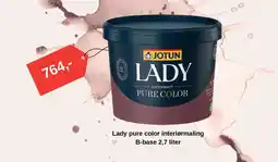 Montér Lady pure color interiørmaling b-base tilbud