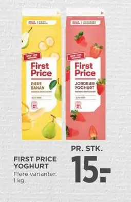 Meny FIRST PRICE Yoghurt tilbud