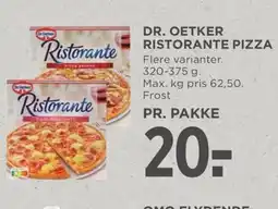 Meny DR. OETKER Ristorante pizza tilbud