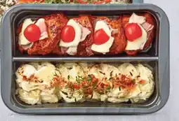 Meny Kyllingebryst med mozzarella og flødekartofler tilbud