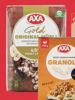 Meny AXA Gold müsli tilbud