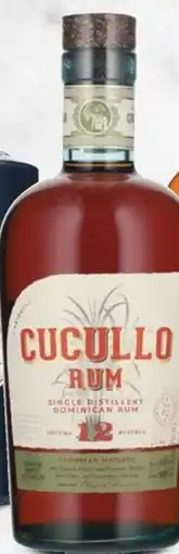 Meny CUCULLO 12 Års reserva rom tilbud