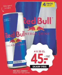 Meny RED BULL Energy tilbud