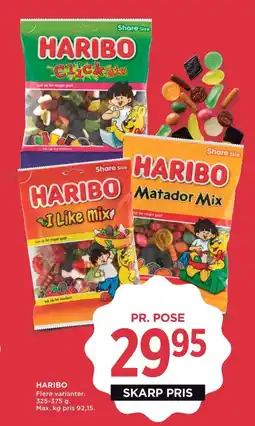 Meny Haribo tilbud