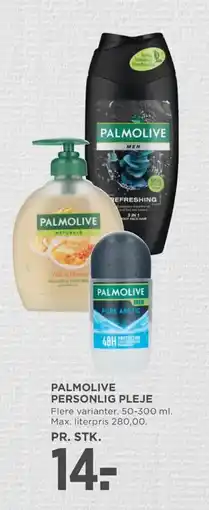 Meny PALMOLIVE Personlig pleje tilbud