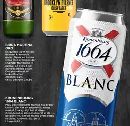 Meny KRONENBOURG 1664 Blanc tilbud