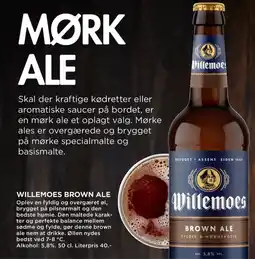 Meny WILLEMOES Brown ale tilbud