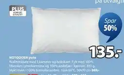JYSK NOTODDEN pute tilbud