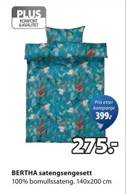 JYSK BERTHA satengsengesett tilbud