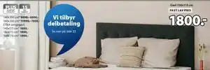 JYSK Gavl 150x115 cm tilbud