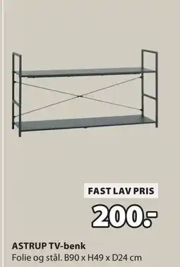 JYSK ASTRUP TV-benk tilbud