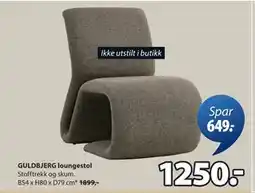 JYSK GULDBJERG loungestol tilbud