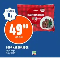 Coop Obs COOP KARBONADER tilbud