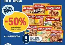 Coop Obs GRANDIOSA tilbud