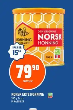 Coop Obs NORSK EKTE HONNING tilbud