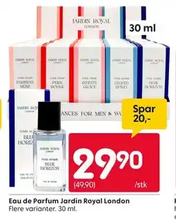 Rusta Eau de Parfum Jardin Royal London tilbud