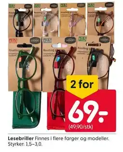 Rusta Lesebriller tilbud