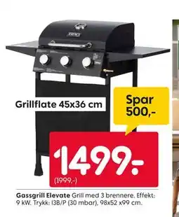 Rusta Gassgrill Elevate tilbud