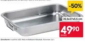 Rusta Ovnsform tilbud
