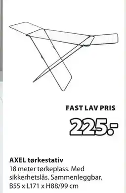 JYSK AXEL tørkestativ tilbud