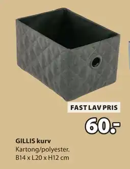 JYSK GILLIS kurv tilbud