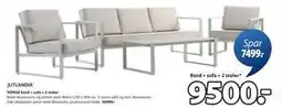 JYSK VONGE bord + sofa + 2 stoler tilbud
