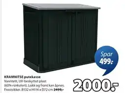 JYSK KRAMNITSE putekasse tilbud