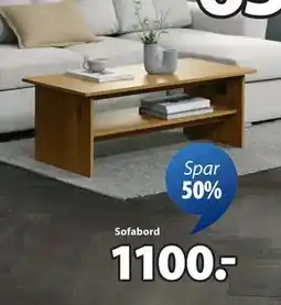 JYSK DAUGBJERG sofabord tilbud