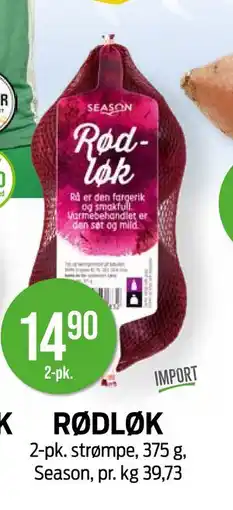 Kiwi RØDLØK tilbud