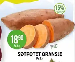 Kiwi SØTPOTET ORANSJE tilbud