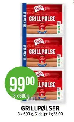 Kiwi GRILLPØLSER tilbud