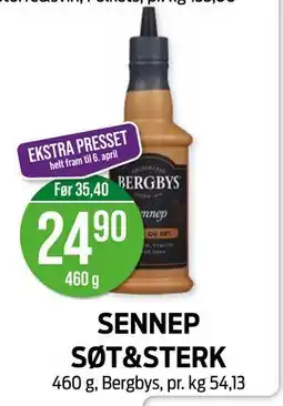 Kiwi SENNEP SØT&STERK tilbud